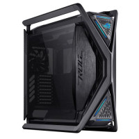 Asus ROG Hyperion GR701 Gaming Case w/ Glass Windows, E-ATX, 4x 14cm Fans, Dual 420mm Radiator Support, USB-C (60W FC), Fan Hub & Lighting Panel, Black
