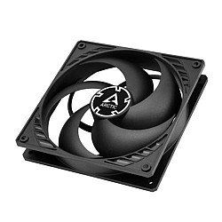 Arctic P14 14cm Pressure Optimised PWM PST Case Fan for Continuous Operation, Black, 9 Blades, Dual Ball Bearing, 200-1700 RPM