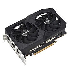 Asus DUAL RX7600 V2 OC, PCIe4, 8GB DDR6, HDMI, 3 DP, 2715MHz Clock, Overclocked