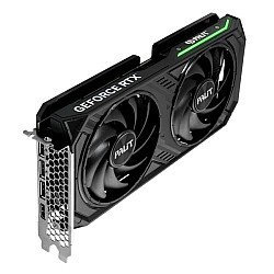 Palit RTX4060 Ti DUAL, PCIe4, 8GB DDR6, HDMI, 3 DP, 2535MHz Clock, RGB Lighting