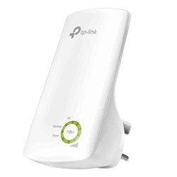 TP-LINK (TL-WA854RE V4) 300Mbps Wall-Plug Wi-Fi Range Extender, No LAN