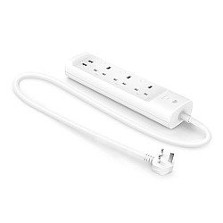 TP-LINK (KP303) Kasa Smart Wi-Fi Power Strip, 3 Outlets, 2 USB, App/Voice Control, Surge Protection