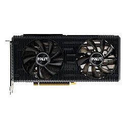 Palit Dual RTX3060 OC, PCIe4, 12GB DDR6, 1 HDMI, 3 DP, 1837MHz Clock, RGB Lighting, Overclocked