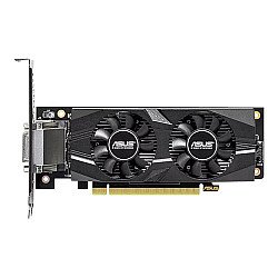 Asus DUAL RTX3050 LP BRK OC, 6GB DDR6, DVI, HDMI, DP, 1537MHz Clock, Overclocked, Low Profile (Bracket Included)