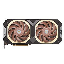 Asus Noctua RTX4080 SUPER OC, 16GB DDR6X, 2 HDMI, 3 DP, 2640MHz Clock, Noctua PWM Fans, Overclocked