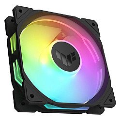 Asus TUF Gaming TR120 ARGB 12cm PWM Case Fan (Single), Hydraulic  Bearing, 28mm Frame, Double-layer LED Matrix Design, 2000 RPM, Black