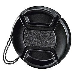 Hama Smart-Snap Lens Cap with Cord, For Lenses w/ 49mm Filter Thread