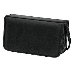 Hama CD/DVD/Blu-Ray Disc Wallet, Up to 20 Discs, Black