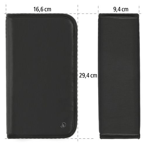 Hama CD/DVD/Blu-Ray Disc Wallet, Up to 20 Discs, Black