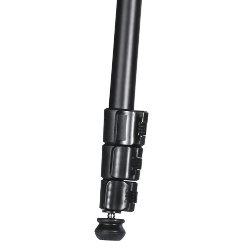 Hama (Traveller 163 Ball) Camera Tripod, 3-Way Ball Head, 163cm Max Height, 6.4mm Thread, Quick-Release Plate, Spirit Level, Bag