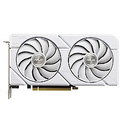 Asus DUAL RTX4070 SUPER EVO OC, PCIe4, 12GB DDR6X, HDMI, 3 DP, 2550MHz Clock, Overclocked, White