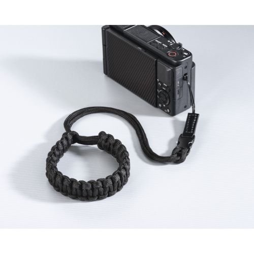 Hama Braid 20 Camera Wrist Strap, Quick Fastener, 20cm, Black