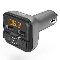 Hama FM Transmitter with Bluetooth, microSD Slot, 2x USB-A