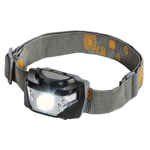 Hama 160 LED 160 Lumen Head Torch, 85m Range, White/Red LEDs, Shockproof, Elastic Headband