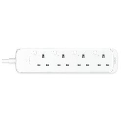 TP-LINK (TAPO P304M) Smart Wi-Fi Power Strip, 4 Outlets, App/Voice Control, Surge Protection, Energy Monitoring, Matter Certified