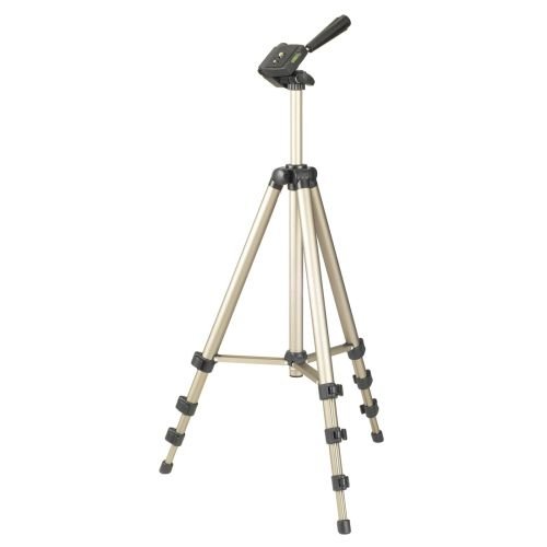 Hama (Star 700 EF Digital) Camera Tripod, 3D Tilt Head, 125cm Max Height, 6.4mm Thread, Spirit Level, Bag