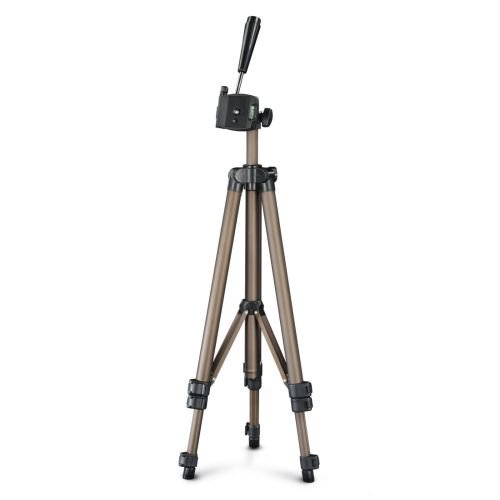 Hama (Star 700 EF Digital) Camera Tripod, 3D Tilt Head, 125cm Max Height, 6.4mm Thread, Spirit Level, Bag