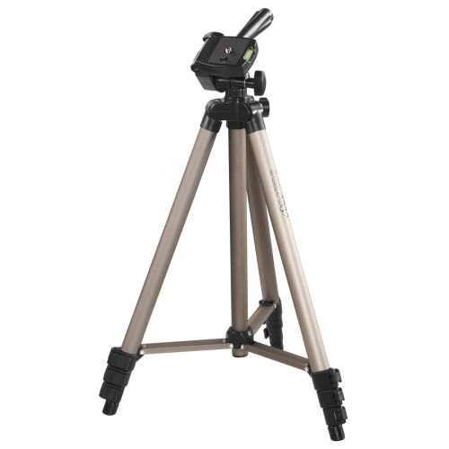 Hama (Star 700 EF Digital) Camera Tripod, 3D Tilt Head, 125cm Max Height, 6.4mm Thread, Spirit Level, Bag