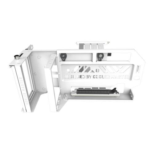 Cooler Master Vertical GPU Holder Kit V3 with 165mm PCIe 4.0 Riser Cable, White