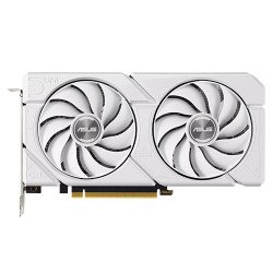 Asus DUAL RTX4060 Ti EVO White OC, 8GB DDR6, HDMI, 3 DP, 2595MHz Clock, Overclocked