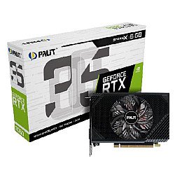 Palit RTX3050 StormX, 6GB DDR6, DVI, HDMI, DP, 1470MHz Clock, Compact Design