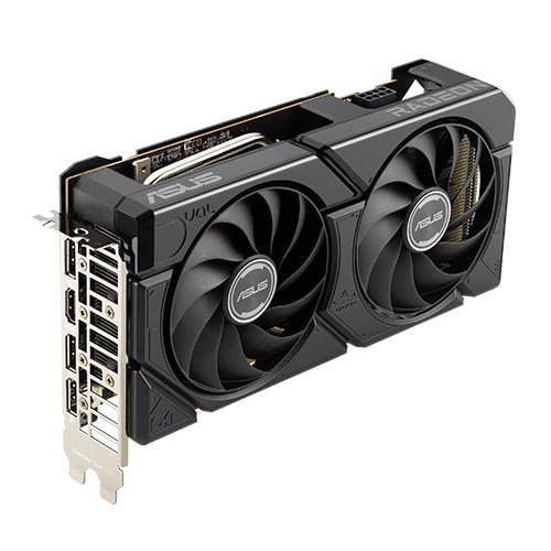 Asus DUAL RX7600 EVO OC, 8GB DDR6, HDMI, 3 DP, 2715MHz Clock, Overclocked