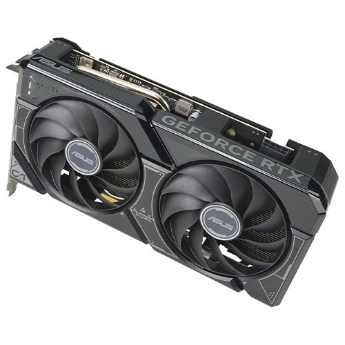 Asus DUAL RTX4060 Ti SSD OC, 8GB DDR6, HDMI, 3 DP, 2595MHz Clock, Overclocked, M.2 SSD Slot