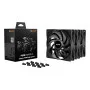 be quiet! 120mm Fan Pure Wings 3 Pwmhs 3PK BK