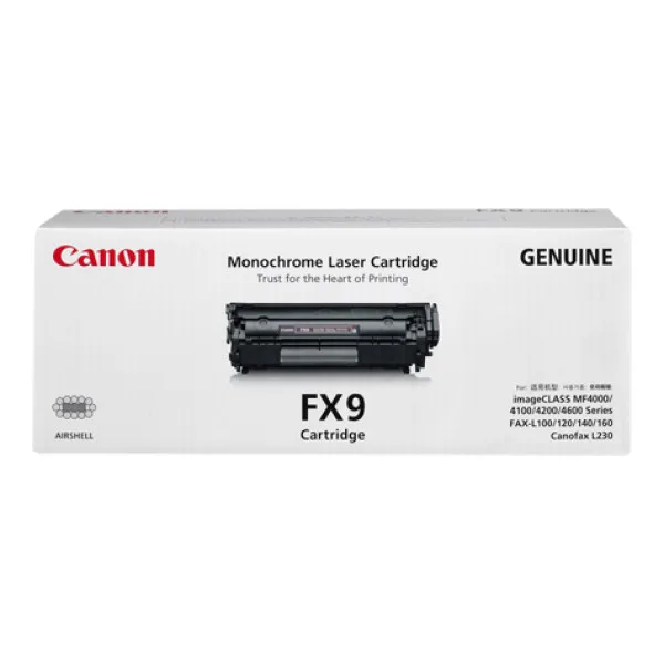 Canon FX10 Black Toner 0263B002AA Canon FX10 Black Toner 0263B002AA