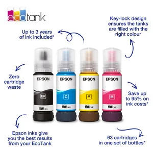 Epson 104 EcoTank Black Ink Bottle Epson 104 EcoTank Black Ink Bottle