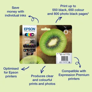 Epson Cyan 202XL Claria Premium Ink