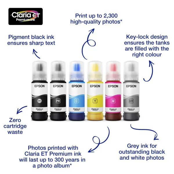 Epson 114 EcoTank Magenta Ink Bottle