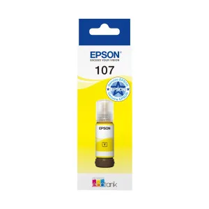 Epson 107 EcoTank Yellow Ink Bottle Epson 107 EcoTank Yellow Ink Bottle