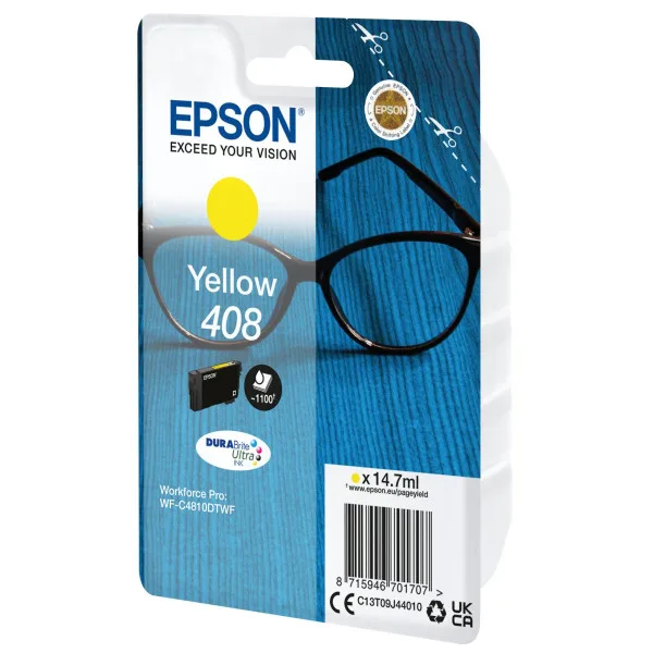 Epson Single Yellow 408 Durabrite Ink