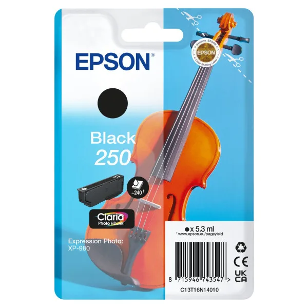 Epson Singlepack Black 250 Ink Epson Singlepack Black 250 Ink