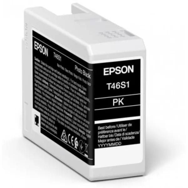 Epson Single Photo Black T46S1 Ink 25ML