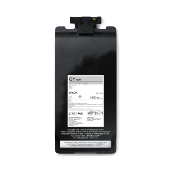Epson T56F7 Gray Ink Cart - 1600ML
