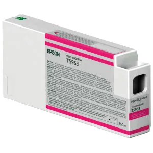 Epson T5963 Vivid Magenta Ink Cart - 350ML