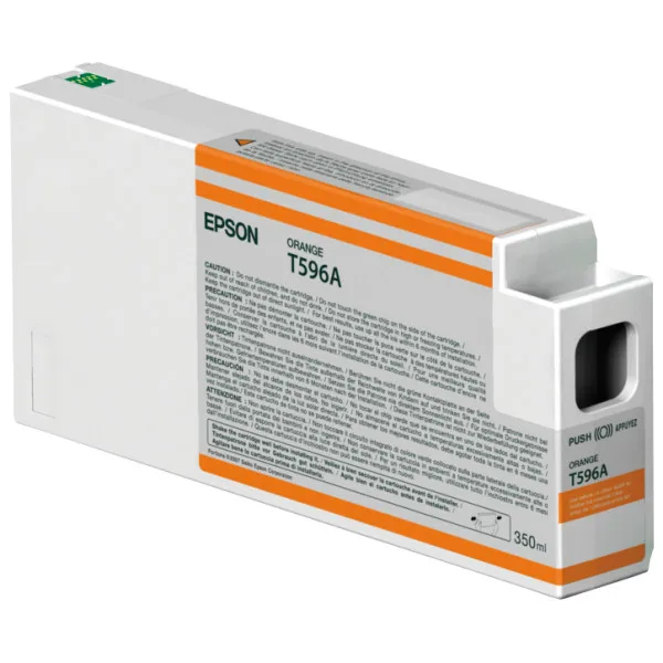 Epson T596A Orange Ink Cartridge - 350ML