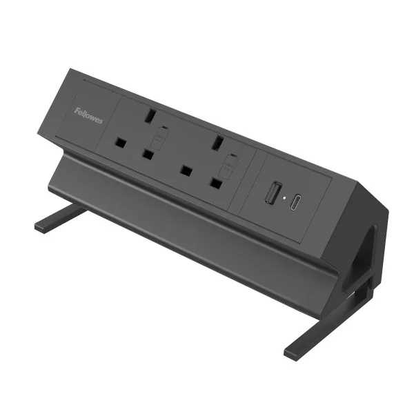 Fellowes Power Desk 2 Type G - Black