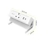 Fellowes Power Desk Type G - White