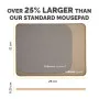 Fellowes Breyta XL Mousepad Sand