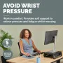 Fellowes Breyta XL Mousepad Wrist Rest Marine