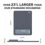 Fellowes Breyta XL Mousepad Wrist Rest Marine