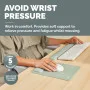 Fellowes Breyta XL Mousepad Wrist Rest - Sage