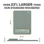 Fellowes Breyta XL Mousepad Wrist Rest - Sage