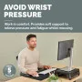 Fellowes Breyta Palm Wrist Rest - Black