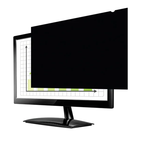 Fellowes 27.0 in W 16:9 Privascreen Blackout