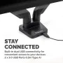 Fellowes Platinum Series Dual Monitor Arm
