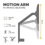 Fellowes Platinum Series Triple Monitor Arm